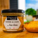 FOIE GRAS Banane flambée au rhum vieux
