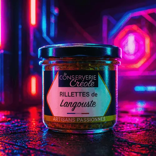 rillettes de langouste ambiance cyberpunk